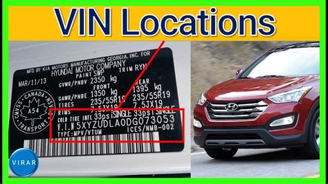 The <b>VIN</b> code has 17 characters, both letters, and digits, that give specific information about your vehicle, such as the manufacturer, where it was built, engine size and type, the model year, and so on. . Hyundai vin number tracking